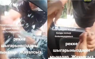 Агрессивный водитель, напавший на семью с ребенком, арестован в Алматинской области