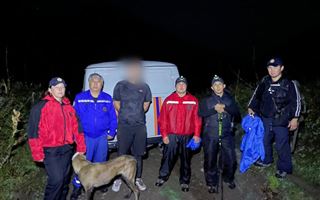 Отряд МЧС спас туриста, потерявшегося в Кок-Жайляу