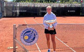 Казахстанская теннисистка выиграла престижный юниорский турнир в Бельгии