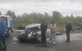Два человека погибли при столкновении автомобилей в Караганде