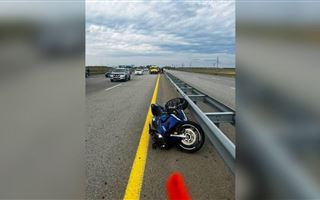 Мотоциклист погиб на трассе Астана-Щучинск 