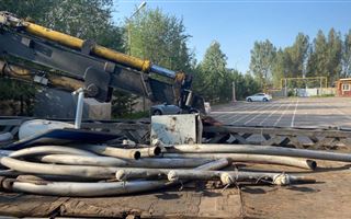 В Алматы украли столбы освещения на 80 миллионов тенге 