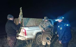 Четырех человек задержали за незаконную охоту в ЗКО 