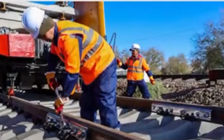 В Алматинской области строят новую железнодорожную линию в обход станции Алматы