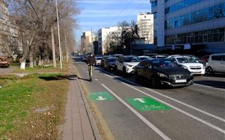 Новые велодорожки и полосы для общественного транспорта появятся в Алматы
