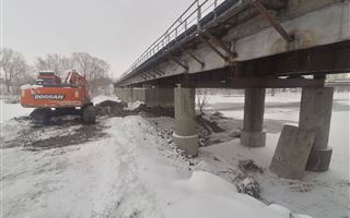 В Усть-Каменогорске до апреля закрыли Шнайдеровский мост 