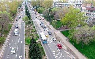 В Алматы на проспекте Райымбека появится новая линия БРТ