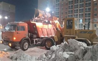 В столице на уборку снега вышли более 2500 рабочих