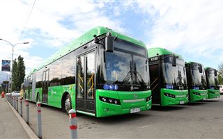 В Алматы на маршруты Турксибского района выйдет 171 новый автобус 