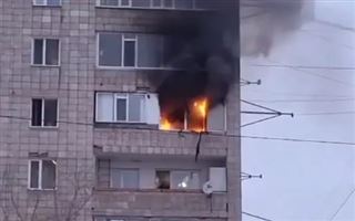 В Павлодаре при пожаре спасли 10-летнюю девочку 