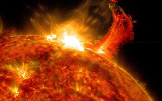 На солнце зафиксировали самую крупнейшую за последние пять лет вспышку