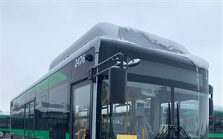 В Алматы обновили автобусы на маршруте № 43