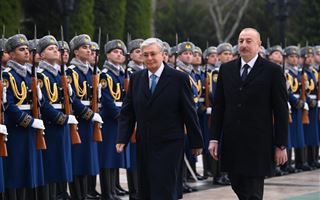 Токаев прибыл в резиденцию президента Азербайджана «Загульба»