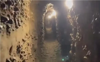 На границе Кыргызстана и Узбекистана выявлены два скрытых подземных туннеля