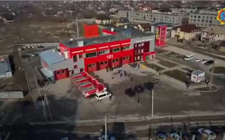 Новое пожарное депо открыли в Алматы 