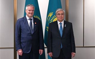 Глава государства провел встречу с генеральным секретарем ОЭСР