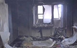 В Атырауской области при пожаре погибли двое детей