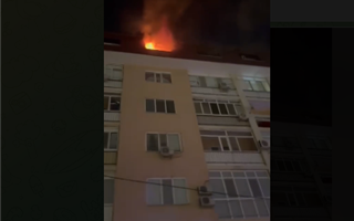 В Атырау горела квартира