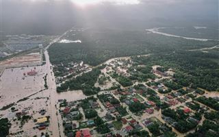 В Кульсары почти 3000 домов и зданий освобождено от воды