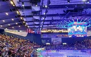Казахстанские болельщики поучаствовали в рекорде на чемпионате мира по хоккею