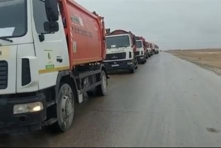 Въезд запрещен: В Актау мусоровозы не пускают на полигон