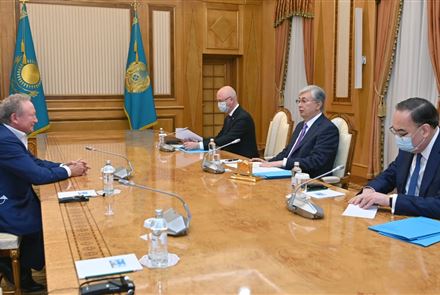 Касым-Жомарт Токаев провел встречи с руководителями международных компаний 