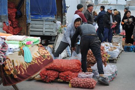 Казахстанские предприниматели заявили, что будут отказываться от системы оптовых рынков.
