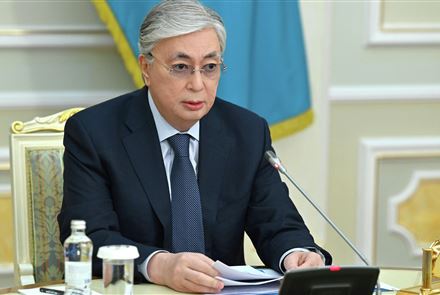 Началось выступление Президента Касым-Жомарта Токаева на расширенном заседании Правительства