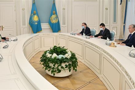 Глава государства Касым-Жомарт Токаев принял Президента Татарстана Рустама Минниханова
