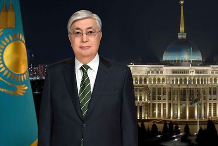 Президент поздравил казахстанцев с Новым годом