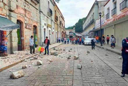 В Мексике произошло сильное землетрясение магнитудой 6,4