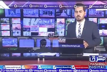 Землетрясение не помешало ведущему пакистанского телеканала вести прямой эфир