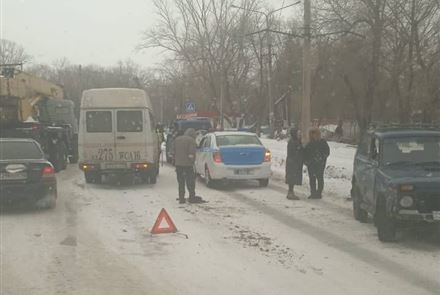 Тройное ДТП случилось в Усть-Каменогорске 