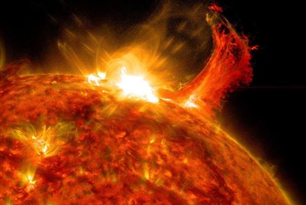 На солнце зафиксировали самую крупнейшую за последние пять лет вспышку