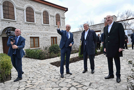 Президенты Казахстана и Азербайджана посетили город Шушу