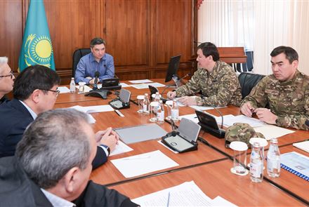 В Актюбинской области с участием премьер-министра РК прошло заседание Республиканского штаба по координации противопаводковых мероприятий