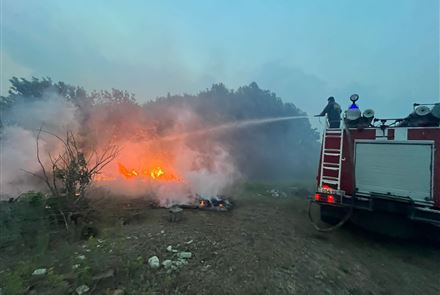 О начале пожароопасного сезона предупредили в МЧС РК