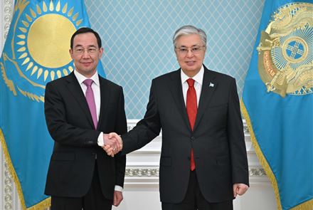 Президент принял главу Республики Саха Айсена Николаева