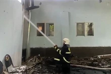 В Туркестанской области загорелся детский сад