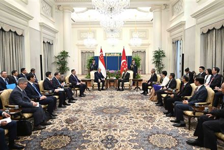 Президент Тарман Шанмугаратнам высоко оценил поступательное развитие взаимодействия между Казахстаном и Сингапуром