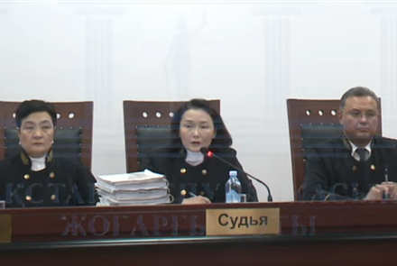 В Астане началось рассмотрение апелляции по приговору Куандыку Бишимбаеву