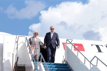 Президент Турции прибыл в Астану