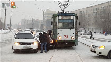 ДТП с участием трамвая произошло в Усть-Каменогорске