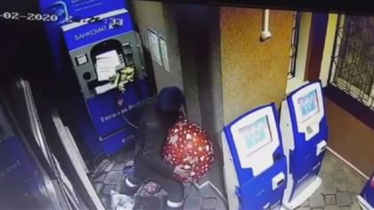 Взорванный злоумышленником в Аксу банкомат оказался пуст