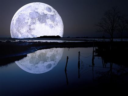 В ночь на 10-е марта казахстанцы увидят самую яркую луну