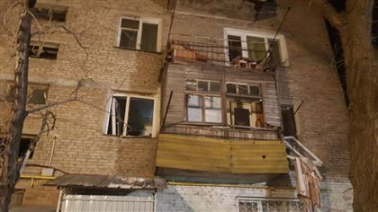 В Талдыкоргане произошел хлопок газа в квартире