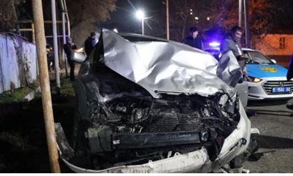 В аварии в Алматы пострадали семь человек