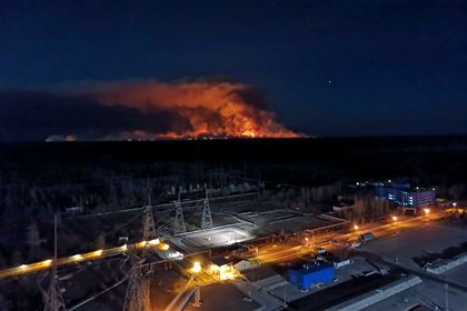 Чернобыльский пожар добрался до Припяти