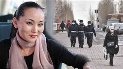 Баян Алагузова удивила пользователей социальных сетей своей пятикилометровой прогулкой во время карантина 