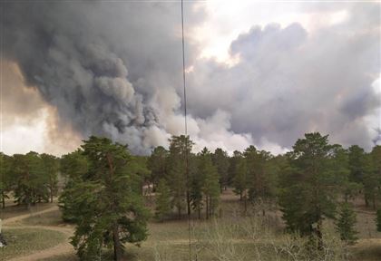 Лесные пожары в ВКО: площадь огня увеличилась до 300 гектаров